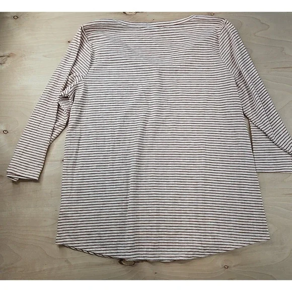 Sonoma Kohls Lot of 3 Women's Short Sleeve Henley Tops XL - Picture 7 of 16